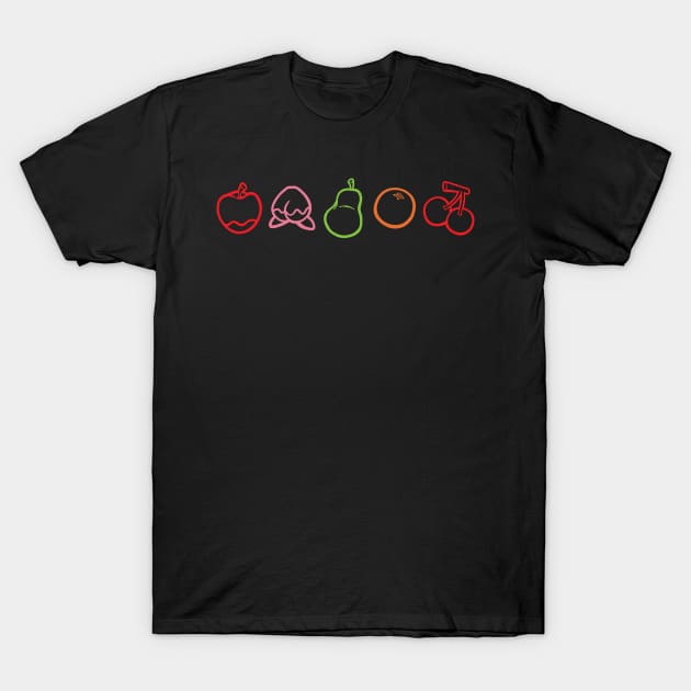 Fruit Crossing Medley T-Shirt by NerdGamePlus